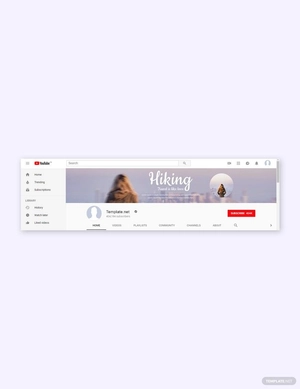 Travel YouTube Channel Template