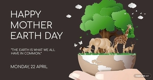 Facebook Earth Day Template