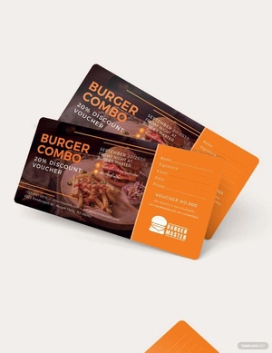 20% Discount Voucher Template