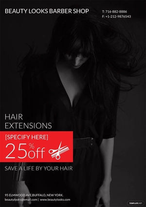 Barbershop eBook Cover Page Template