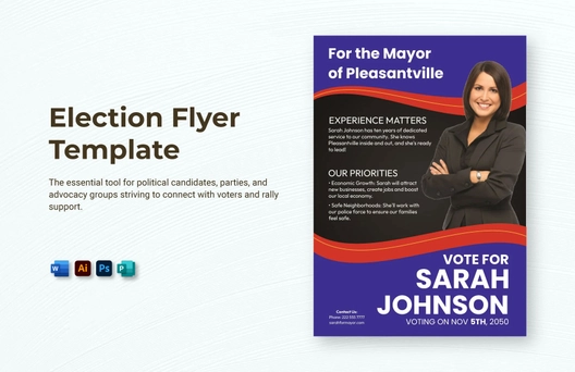 Election Flyer Template
