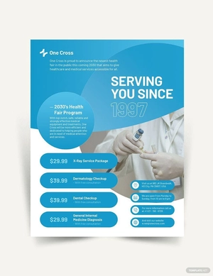 Health Fair Flyer Template