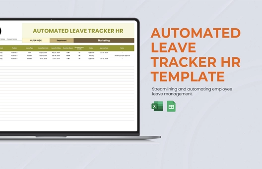 Automated Leave Tracker HR Template