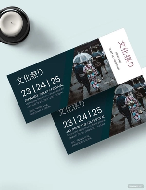 Multipurpose Event Ticket Template