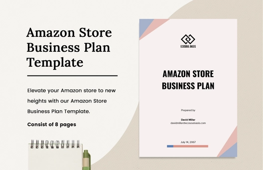 Amazon Store Business Plan Template