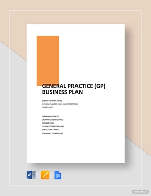 General Practice (GP) Business Plan Template