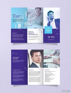Recruitment Brochure Template