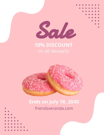 Free Restaurant Sale Flyer Template to Edit Online