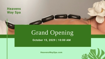 Free Grand Opening Facebook Event Cover Template to Edit Online