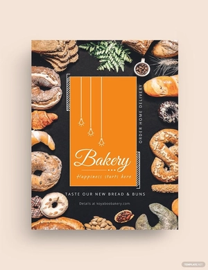 Bakery Store Flyer Template