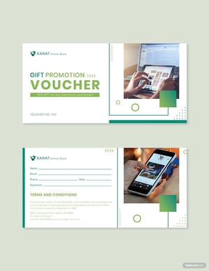 Ecommerce Promotion Voucher Template