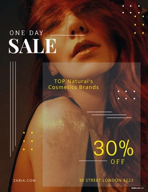 One Day Sale Flyer Template