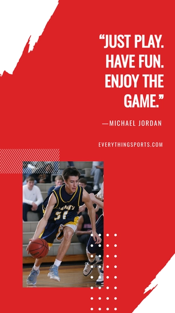 Free Sports Quote Instagram Story Template to Edit Online