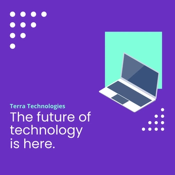 Free Technology Facebook Carousel Ad Template to Edit Online