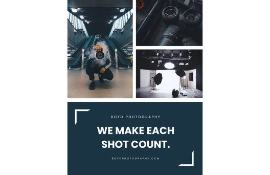 Free Photography Ad Flyer Template to Edit Online