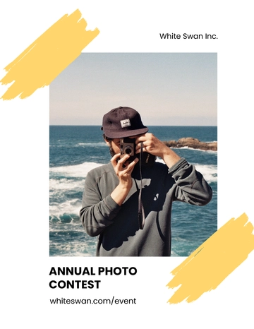 Free Photography Contest Flyer Template to Edit Online