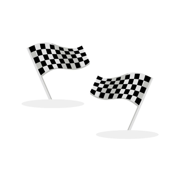 Free Modern Racing Flag Clipart Template to Edit Online