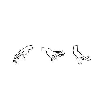 Free Hand Side Clipart Template to Edit Online