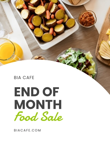 Free Food Sale Flyer Template to Edit Online