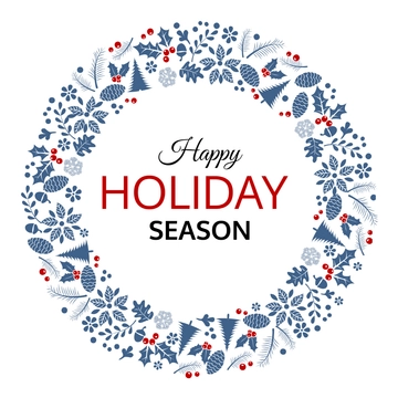 Free Winter Holiday Clipart Template to Edit Online