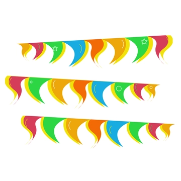 Free Party Waving Flag Clipart Template to Edit Online