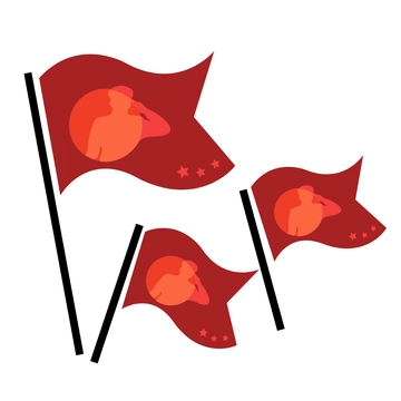 Free Patriotic Waving Flag Clipart Template to Edit Online