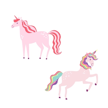 Free Simple Unicorn Clipart Template to Edit Online