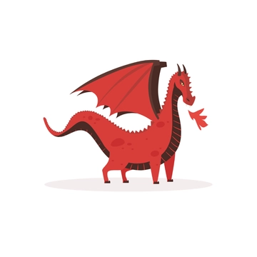Free Simple Dragon Clipart Template to Edit Online