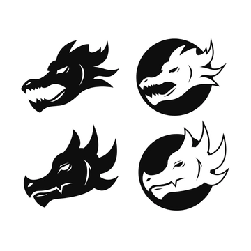 Free Dragon Head Clipart Template to Edit Online