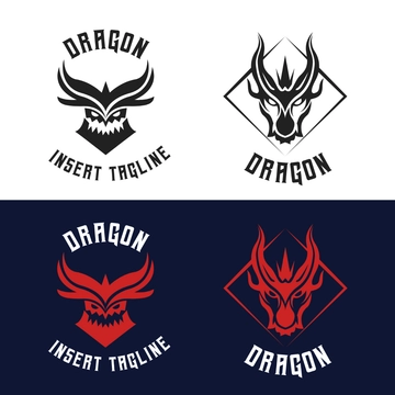 Free Dragon Crest Clipart Template to Edit Online