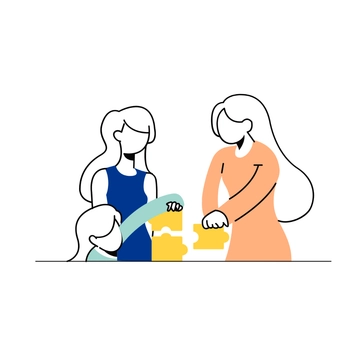 Free Teamwork Clipart Template to Edit Online