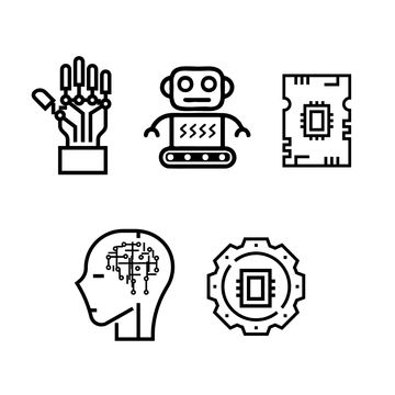 Free Robot Icon Vector Template to Edit Online