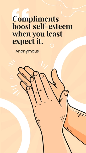 Free Compliment Quote WhatsApp Post Template to Edit Online Free Compliment Quote WhatsApp Post Template to Edit Online