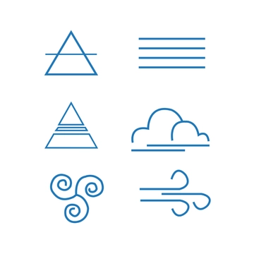 Free Alchemy Air Symbol Clipart Template to Edit Online