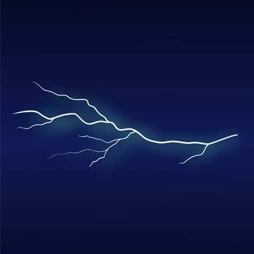 Free Horizontal Lightning Clipart Template to Edit Online