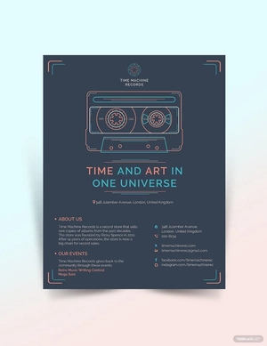 Retro Business Flyer Template