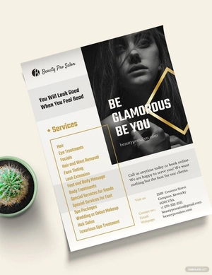 Salon Flyer Template
