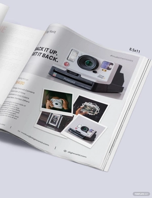 Product Magazine Ads Template