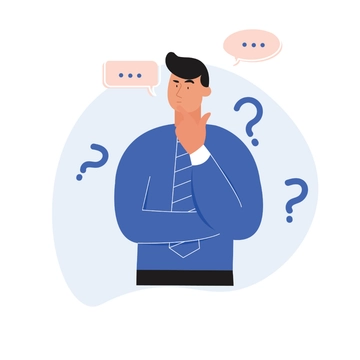 Free Businessman Thinking Clipart Template to Edit Online