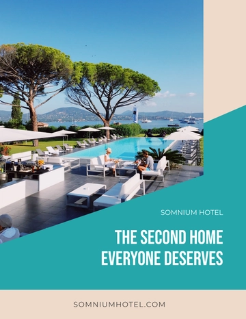 Free Hotel Marketing Flyer Template to Edit Online