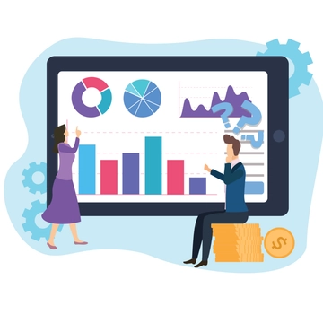 Free Business Analysis Clipart Template to Edit Online