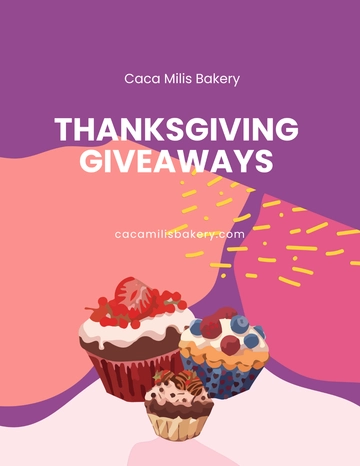Free Bakery Giveaway Flyer Template to Edit Online Free Bakery Giveaway Flyer Template to Edit Online