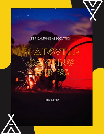 Free Camping Trip Flyer Template to Edit Online
