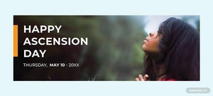 Ascension Day Tumblr Banner Template