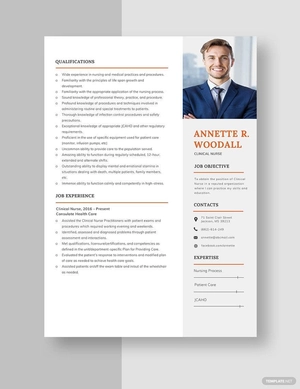 Clinical Nurse Resume