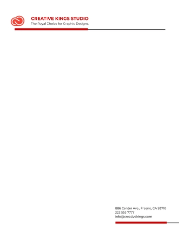 Free Minimalist Graphic Design Letterhead Template to Edit Online
