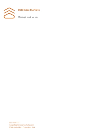 Free Official Statement Letterhead Template to Edit Online