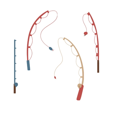 Free Fishing Rod Clipart Template to Edit Online