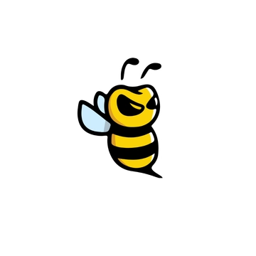 Free Angry Bee Clipart Template to Edit Online