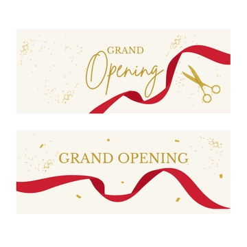 Free Grand Opening Banner Vector Template to Edit Online Free Grand Opening Banner Vector Template to Edit Online